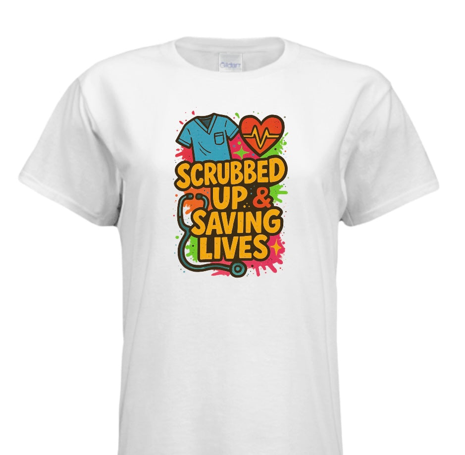 SCRUBBED UP & SAVING LIVES #1