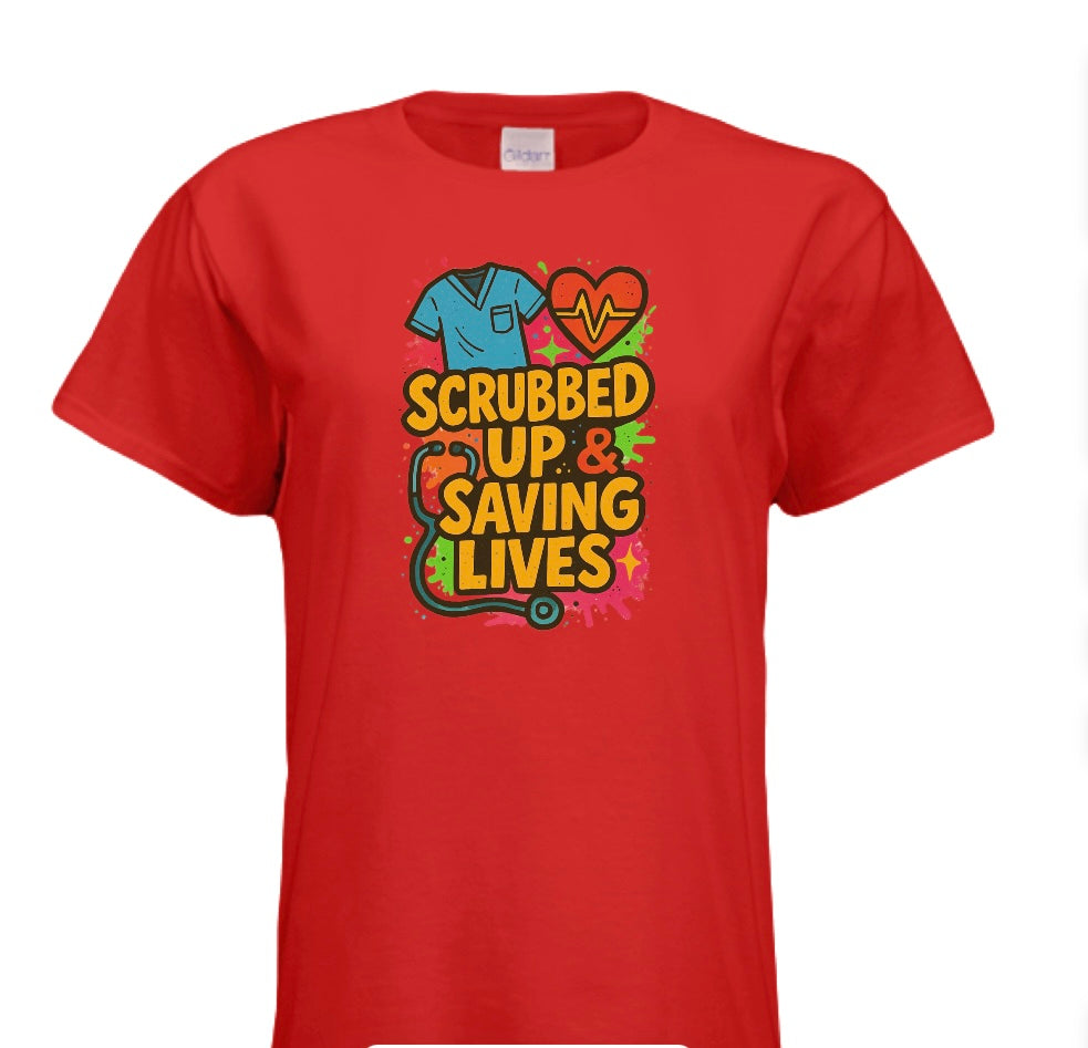 SCRUBBED UP & SAVING LIVES #1