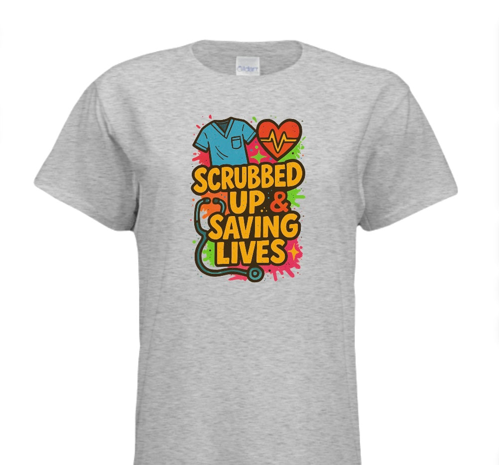 SCRUBBED UP & SAVING LIVES #1