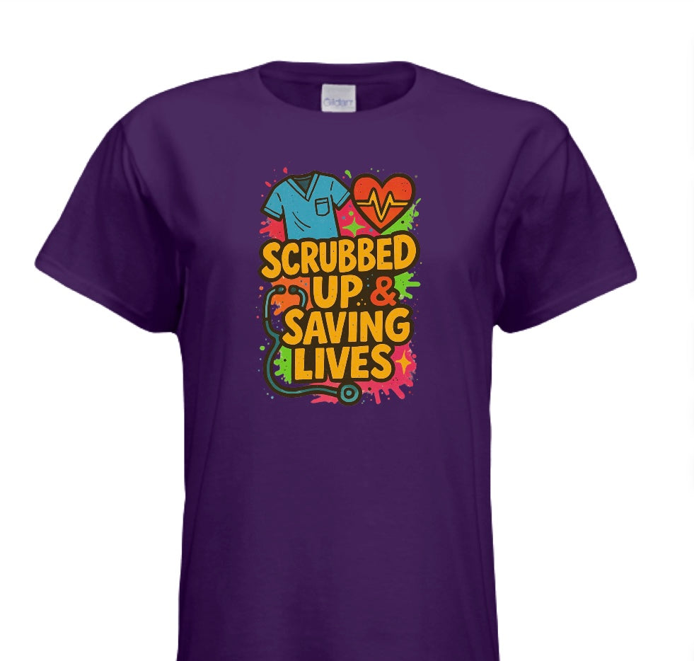 SCRUBBED UP & SAVING LIVES #1