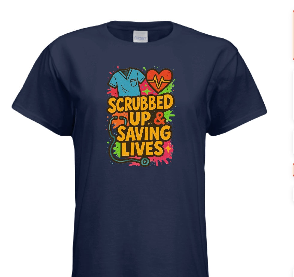 SCRUBBED UP & SAVING LIVES #1
