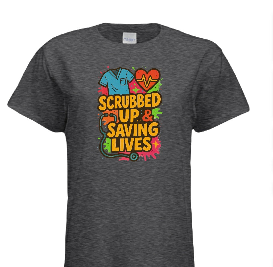 SCRUBBED UP & SAVING LIVES #1