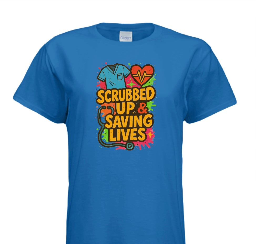 SCRUBBED UP & SAVING LIVES #1
