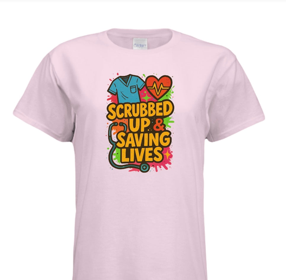 SCRUBBED UP & SAVING LIVES #1