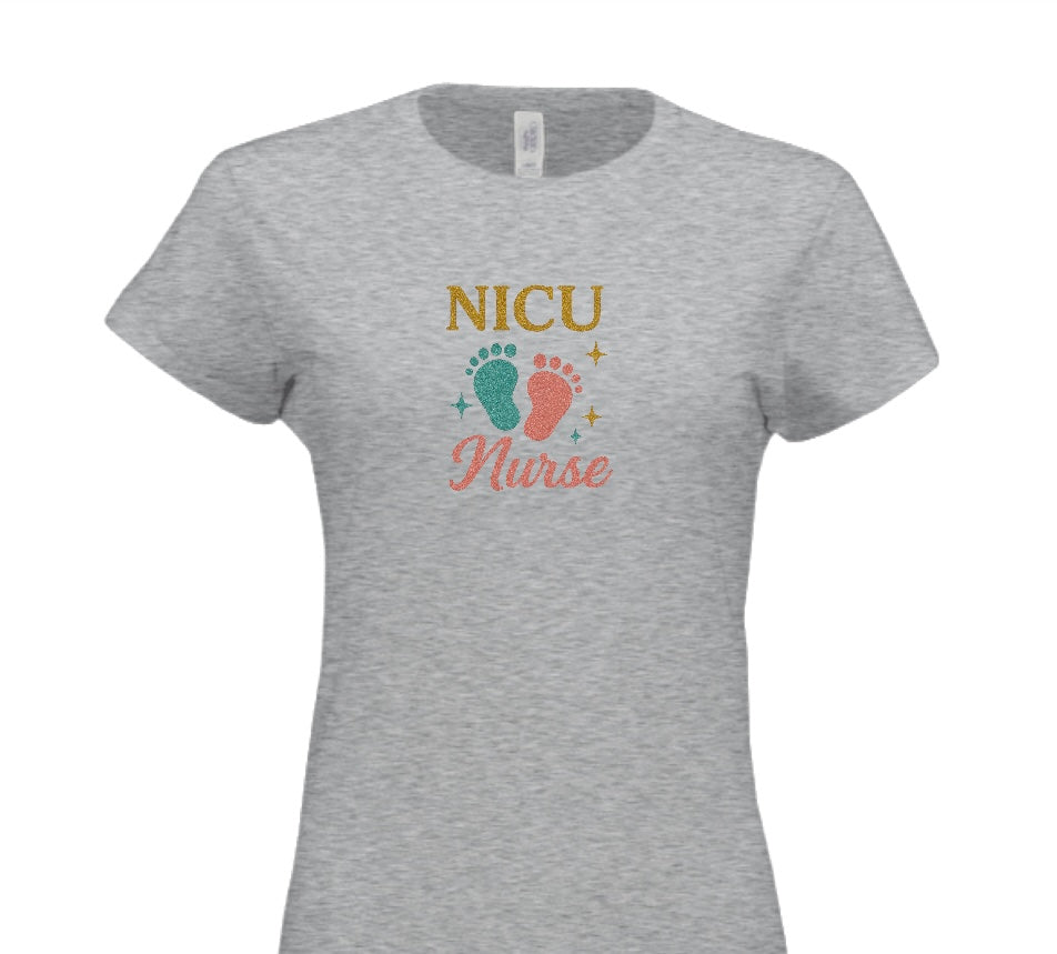 NICU NURSE FOOT PRINTS