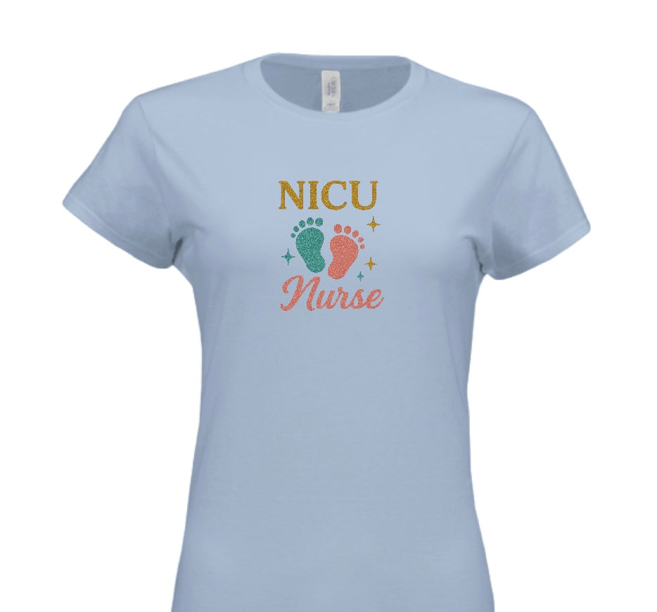 NICU NURSE FOOT PRINTS