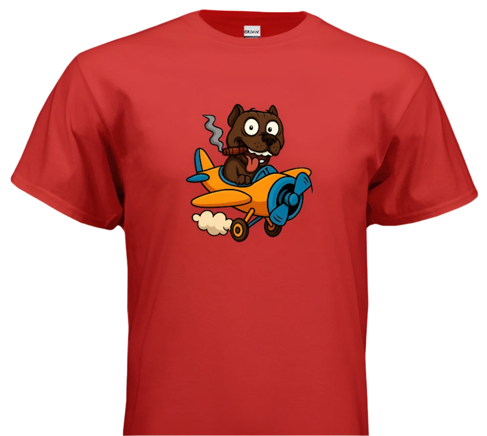 “Smoke Show in the Sky – Airborne Pup Shirt”