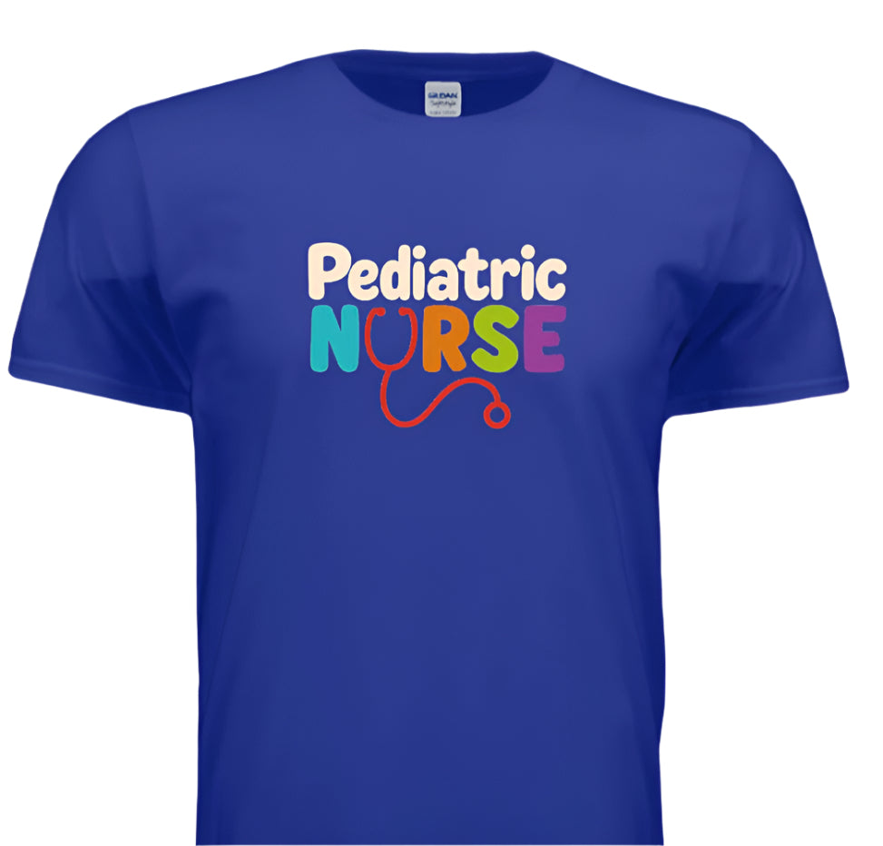 “Pediatric Nurse – Healing Little Hearts in Style”- Doodle-style lettering