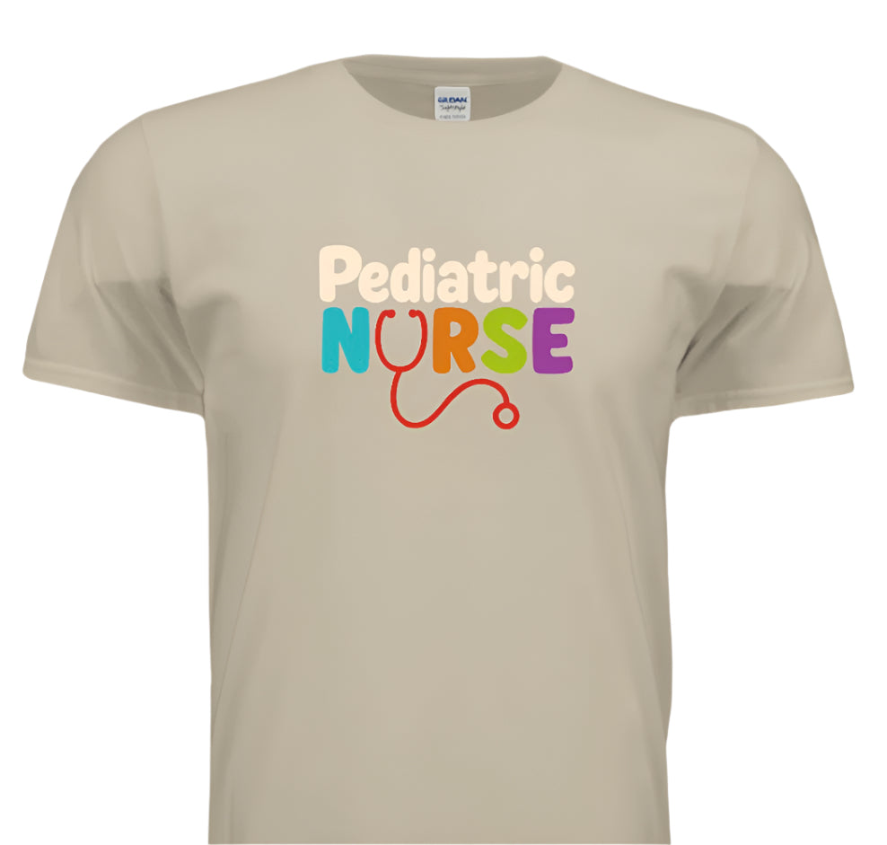 “Pediatric Nurse – Healing Little Hearts in Style”- Doodle-style lettering