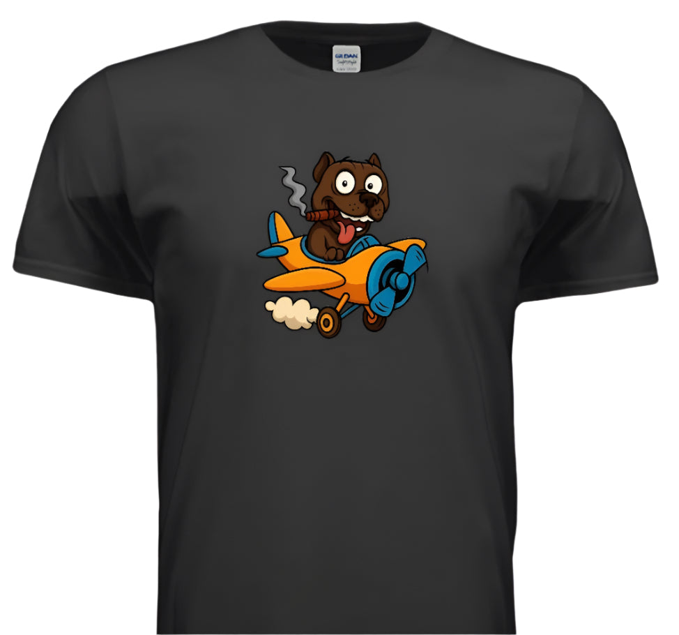 “Smoke Show in the Sky – Airborne Pup Shirt”