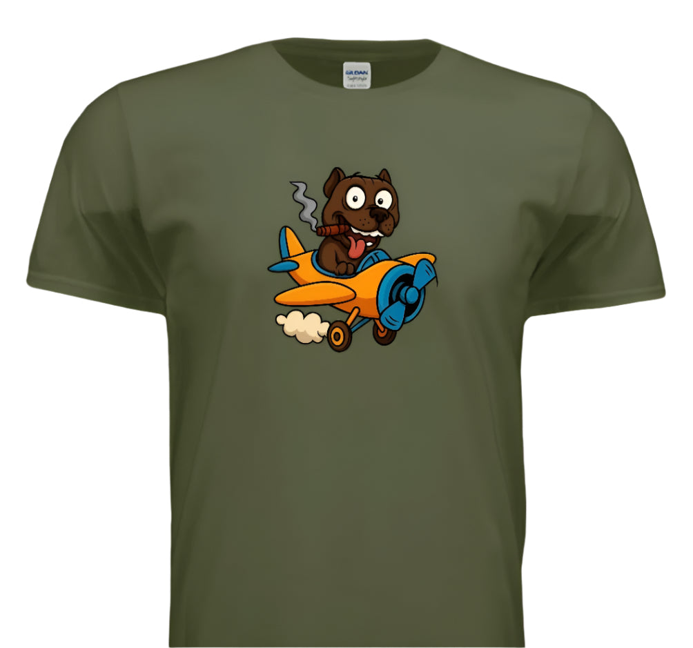 “Smoke Show in the Sky – Airborne Pup Shirt”