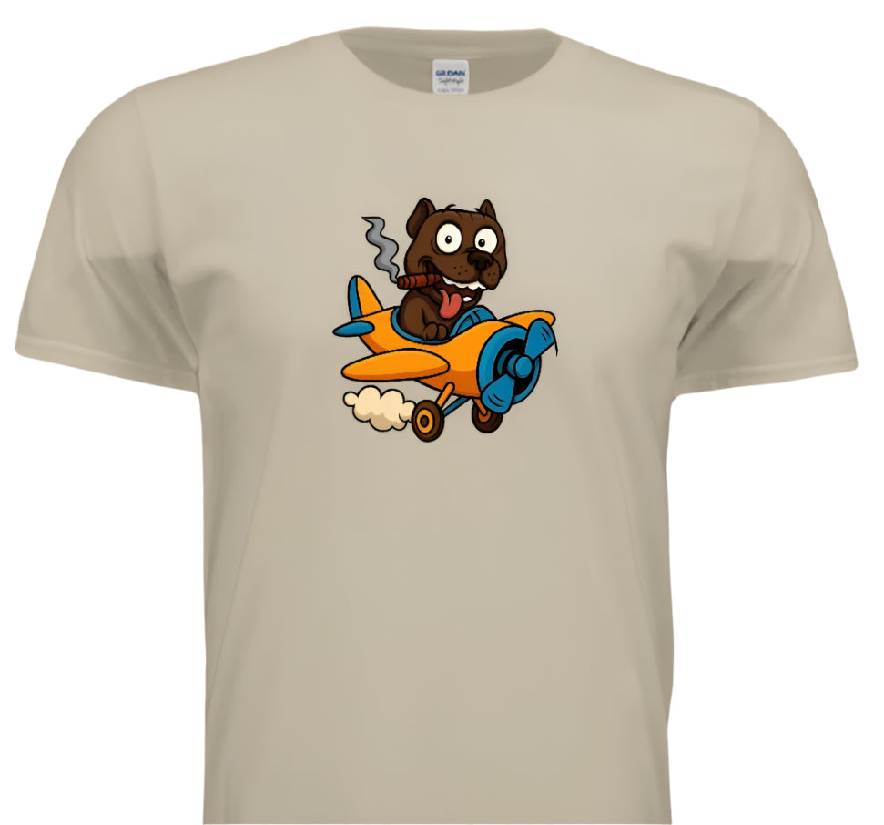 “Smoke Show in the Sky – Airborne Pup Shirt”
