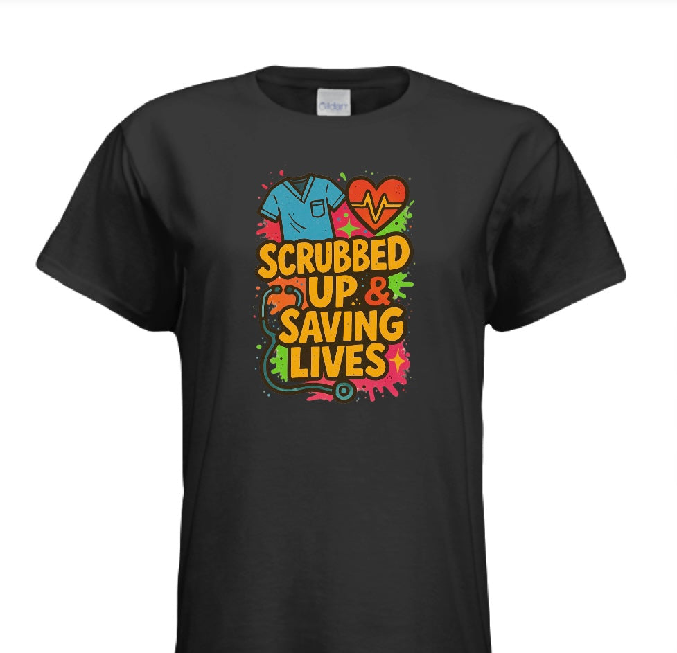 SCRUBBED UP & SAVING LIVES #1