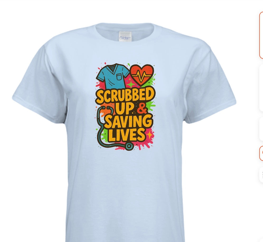 SCRUBBED UP & SAVING LIVES #1